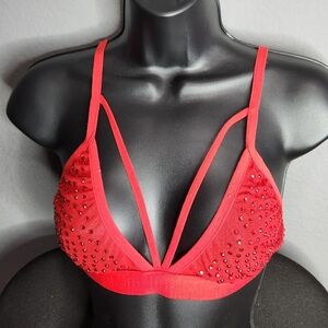Red bralette top Size M/L
